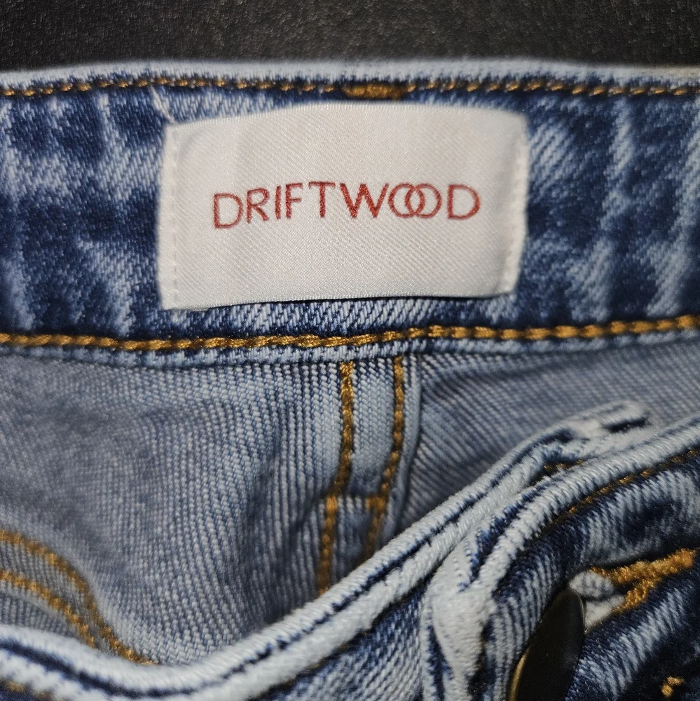 DRIFTWOOD Distressed Blue Skinny Jeans Size 29